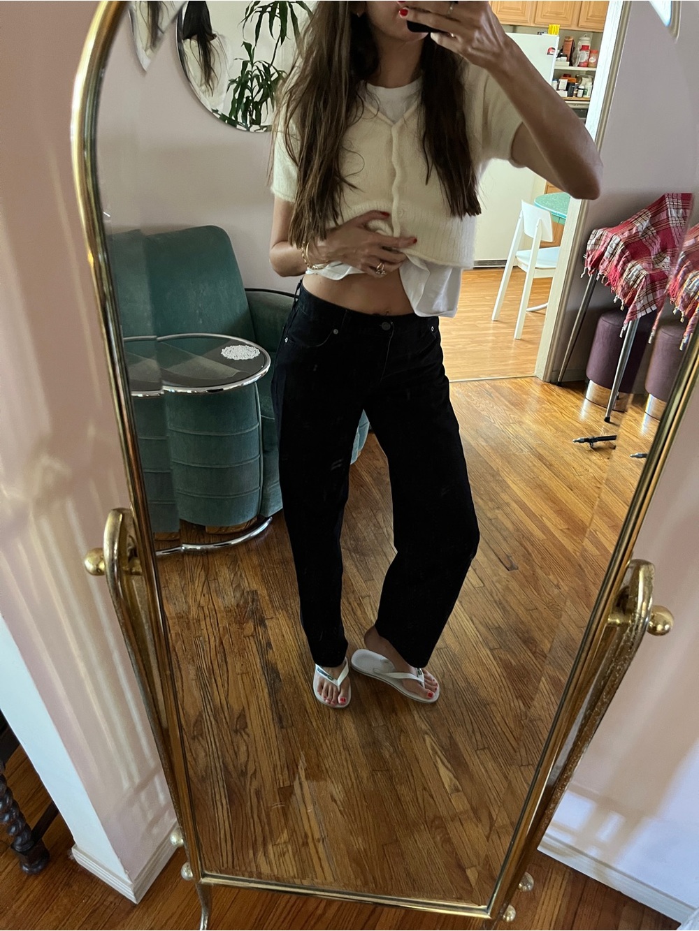 Levi’s Baggy Dad Barrel Black Pants